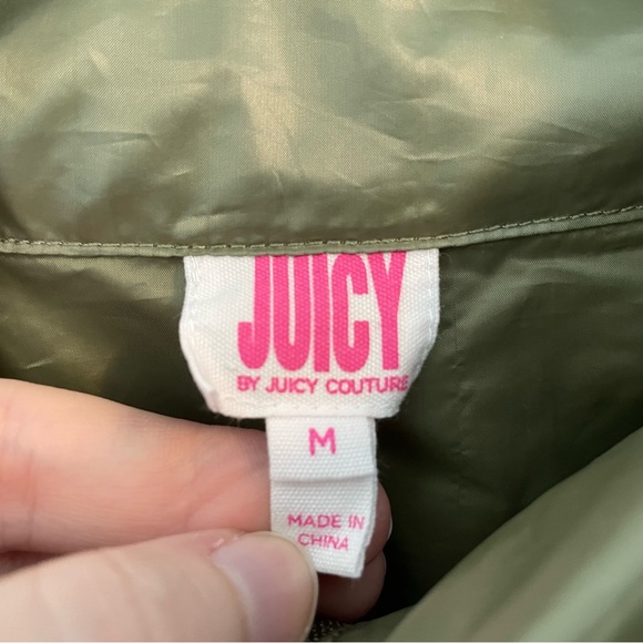 Juicy Couture Quarter-Zip Turtleneck Windbreaker - Picture 7 of 7